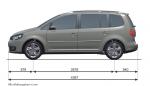 Volkswagen Touran 2010 года